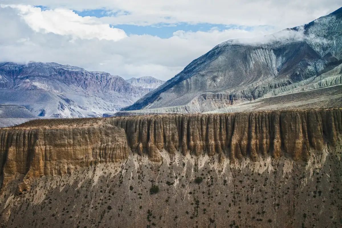 Lo Manthang walled city Upper Mustang